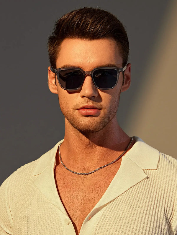 Classic Square Frame Sunglasses