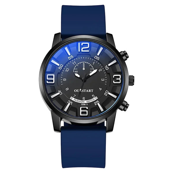 Silicone Jelly Big Dial Men’s Watch