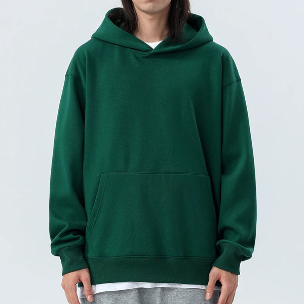 Heavyweight Cotton Plus Velvet Hooded Sweater