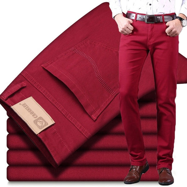 Classic Red Jeans